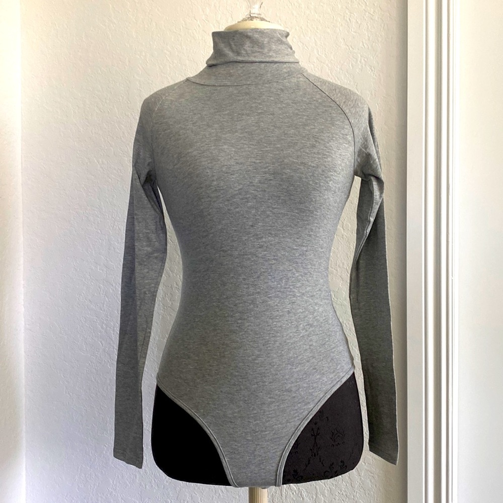Perfect basic turtleneck long sleeve bodysuit